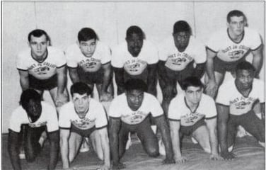 1963 1964 JJC Wrestling Team 115 Years Celebrate anniversary photo