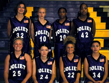 2003-2004 JJC Women's Basketball Celebrating 115 years at Joliet Junior College