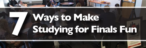 7 ways to make studying for finals fun banner jjc joliet junior college