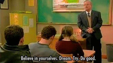 boy meets world community college smart decision joliet junior college mr. feeny