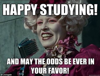 7 seven memes that describe life around midterms banner effie trinket may the odds every be in your favor