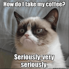 money saving hacks grumpy cat meme make your own coffee  jjc joliet junior college