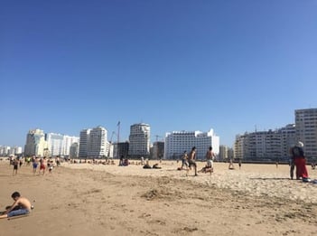 jjc students study abroad in morocco beach in tangier
