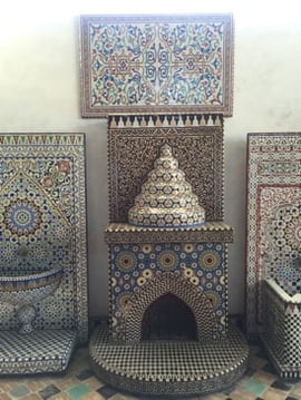jjc students study abroad in morocco joliet junior college art naji