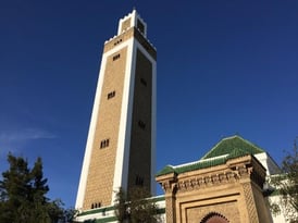 jjc students study abroad in morocco mosque in tangier joliet junior college