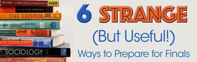 6 strange but useful ways to prepare for finals banner  jjc joliet junior college