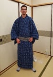 JJC student yukata Japan Matsuyama