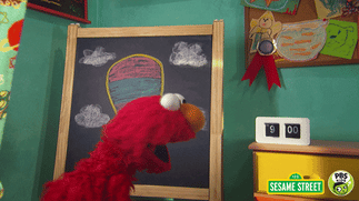 Elmo "It's story time!" GIF