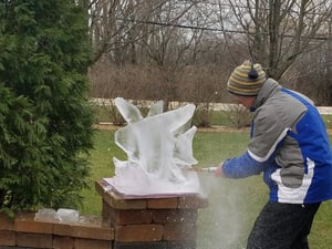 McGreal ice carving