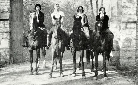 Horesback riding 1931 7 interesting photos discovered in jjc yearbooks joliet junior college
